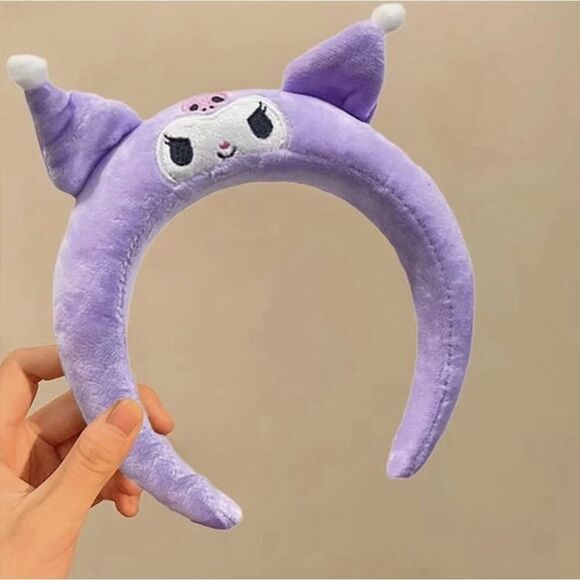 NWT HELLO KITTY & FRIENDS "KUROMI"‎ HEADBAND - Picture 1 of 1